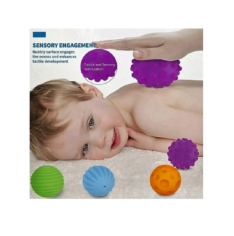 Pelotas Sensoriales Estimulación Para Bebés