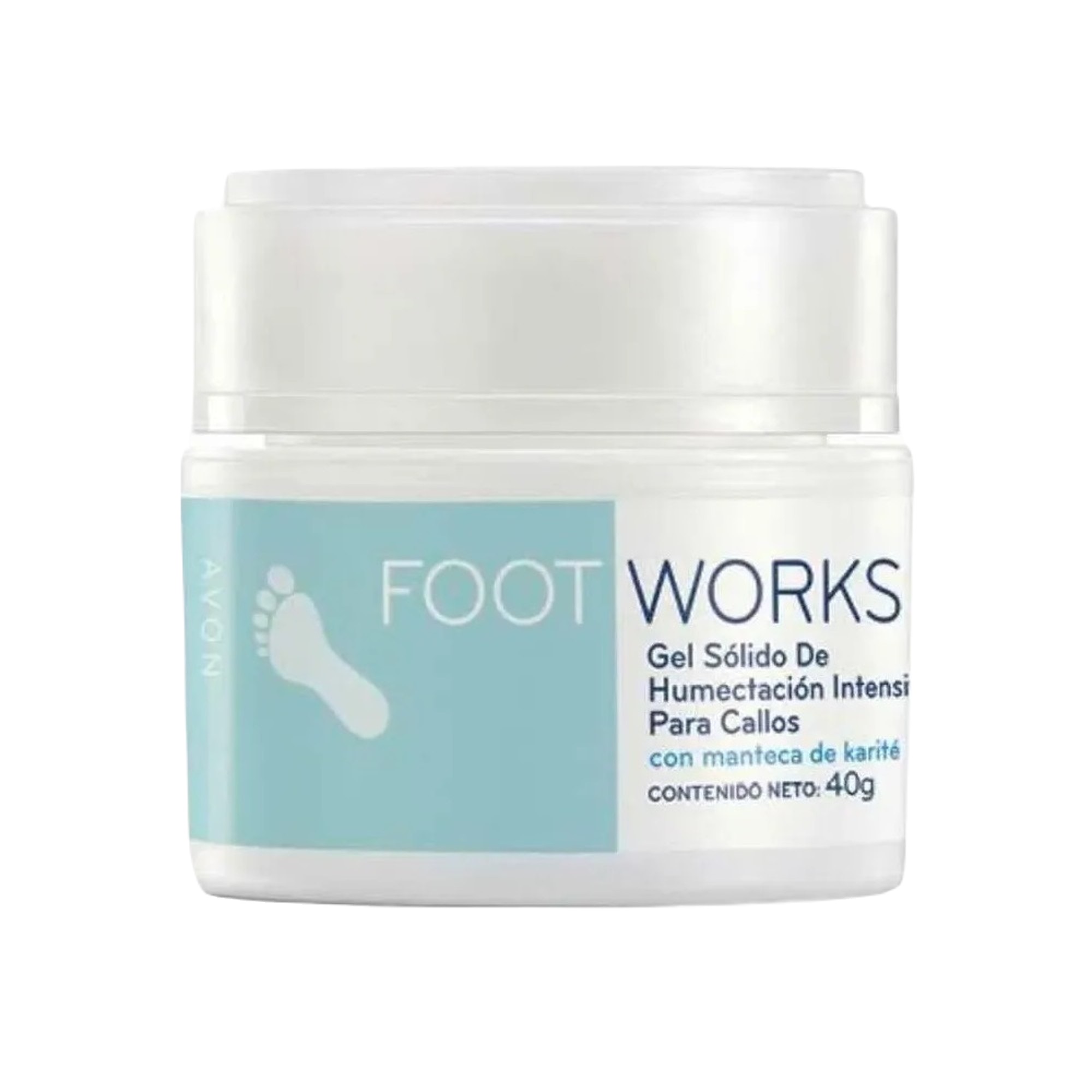 Gel Sólido Humectación Intensiva Para Callos Foot Works Avon