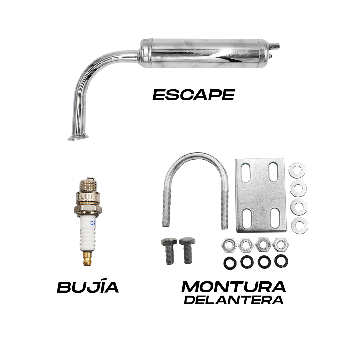 Refacciones Motor Bicicleta Carburador, Switch, Cdi, Escape