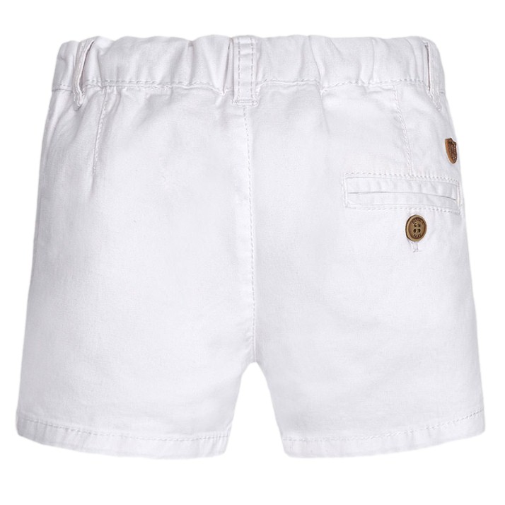 Short Tipo Chino Marca Mayoral Color Blanco Bebé Niño
