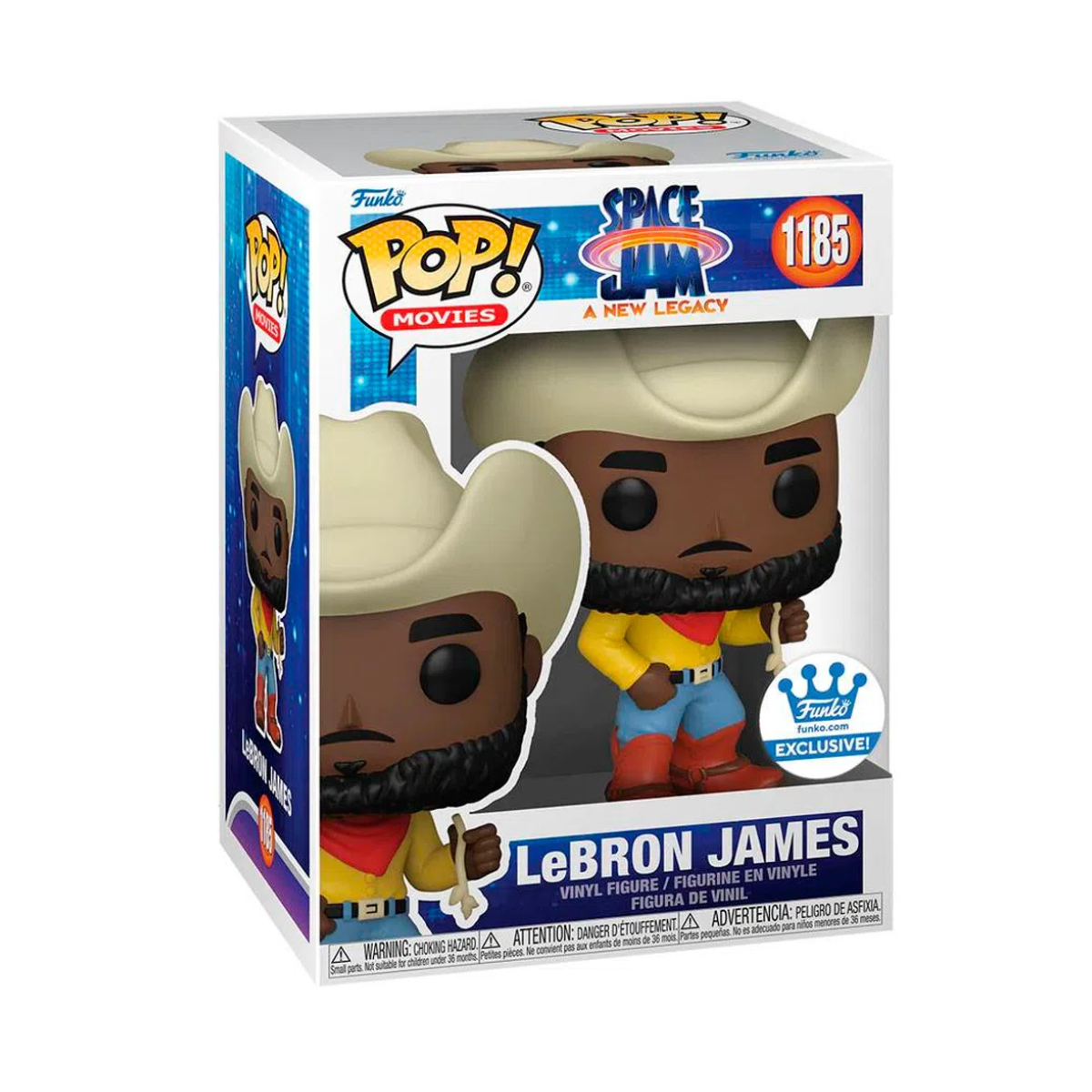Funko Pop Movies: Space Jam 2 - LeBron Vaquero #1185