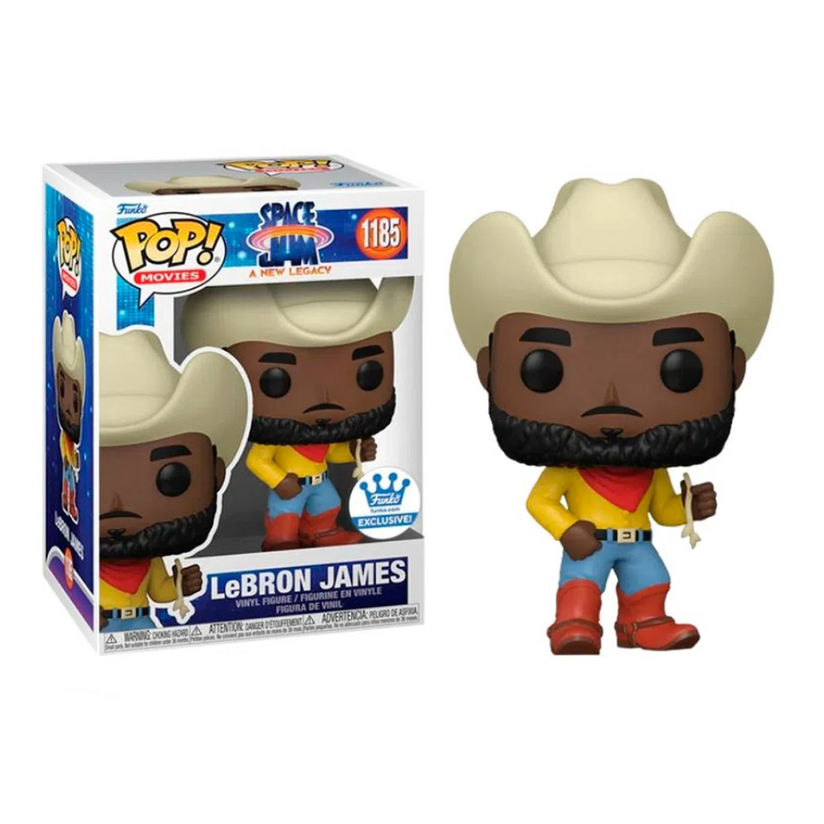 Funko Pop Movies: Space Jam 2 - LeBron Vaquero #1185