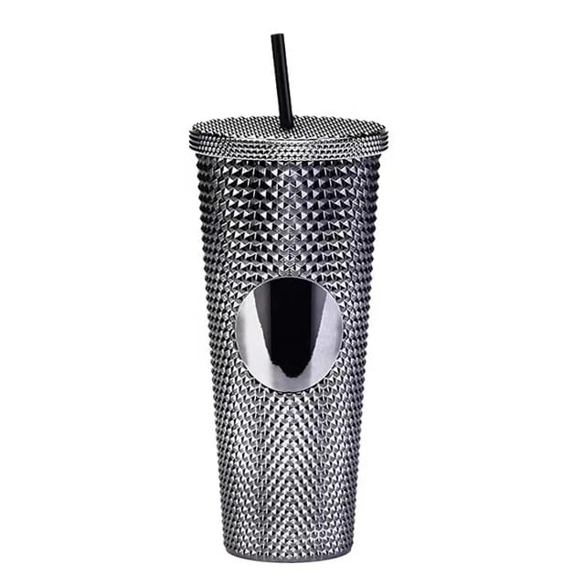 Vaso Termo Popote Acero Inoxidable Tipo Starbucks 750ml