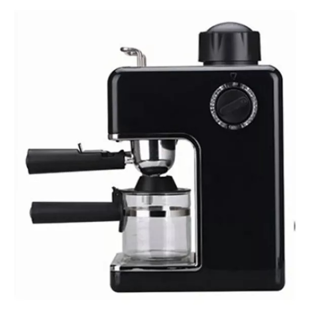 Cafetera Koblenz CKM-650 EIN automática negra y acero inoxidable expreso 120V