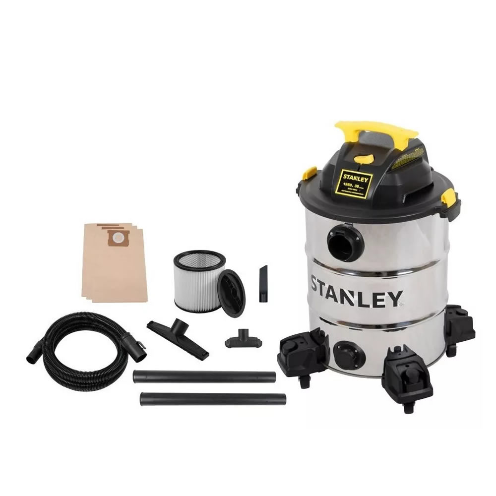 Aspiradora Stanley SL18156 De Acero Inoxidable De 10 Galones SMS