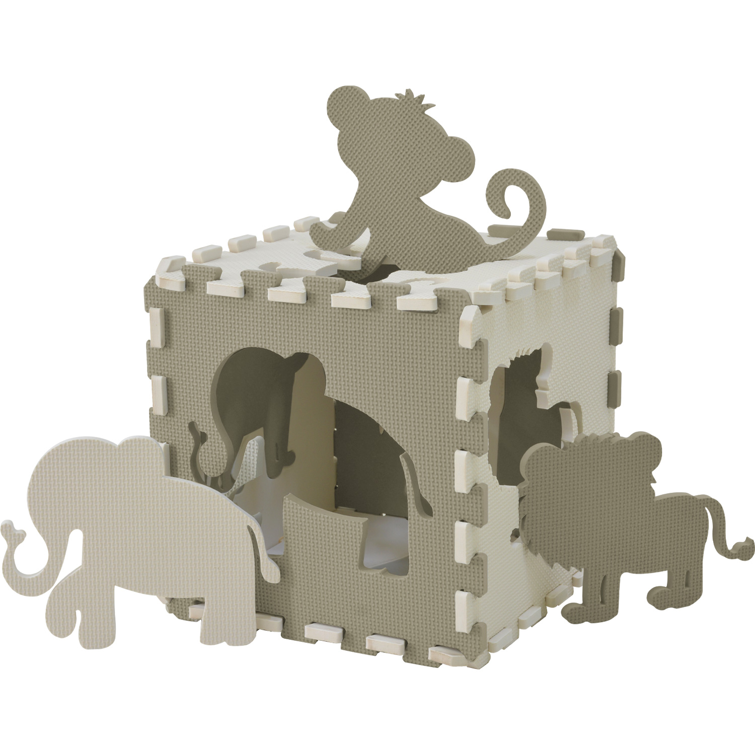 Tatami Tapete Infantil Con Paredes Goma Eva 117 X 145 Cm