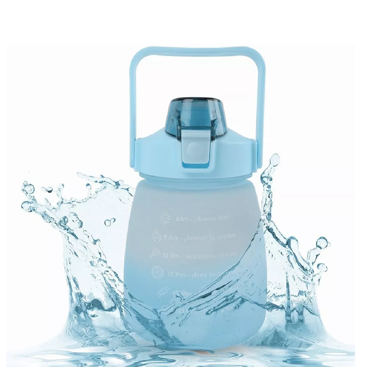 Botella De Agua 1.3l Taza De Agua Deportiva De Gran Capacida