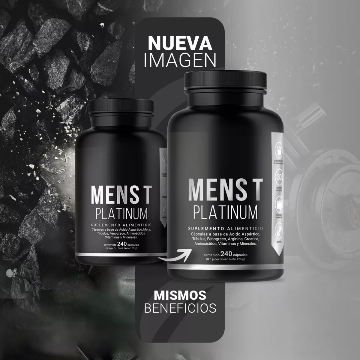 Precursor D Testosterona Mens Platinum 240 Caps B Life