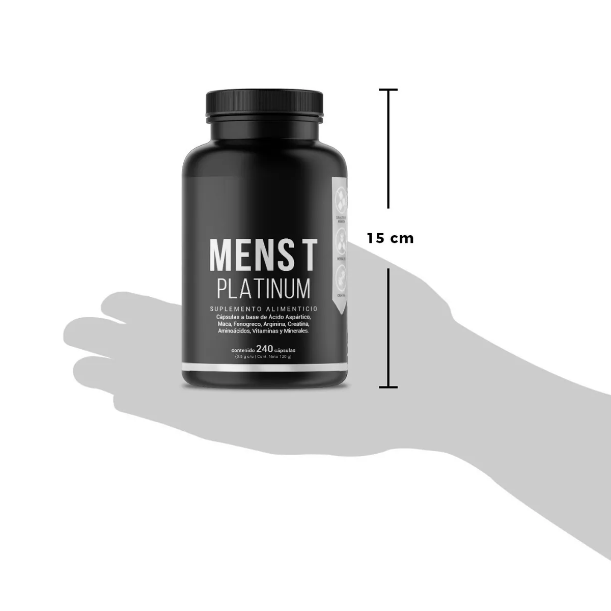 Precursor D Testosterona Mens Platinum 240 Caps B Life