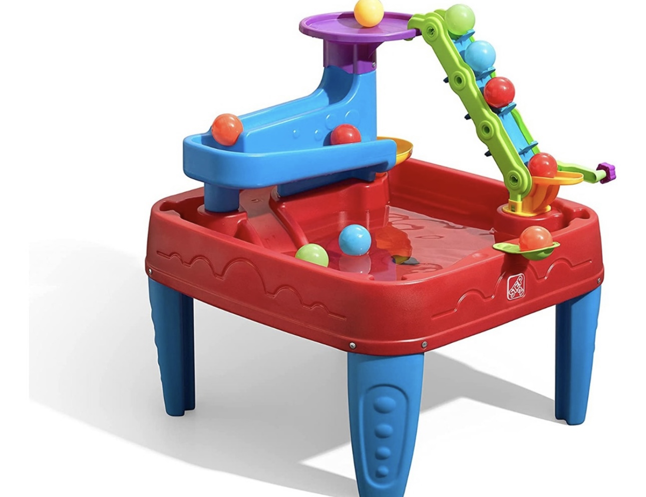 Mesa De Actividades Acuática Con Pelotas Para Niños