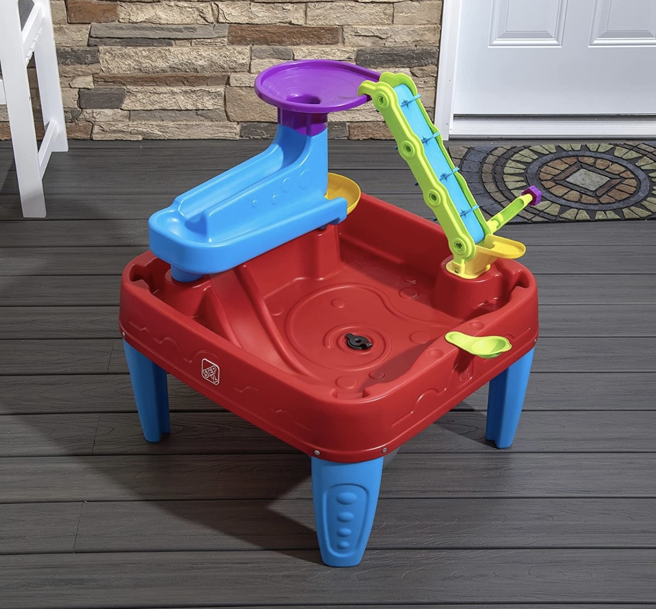 Mesa De Actividades Acuática Con Pelotas Para Niños