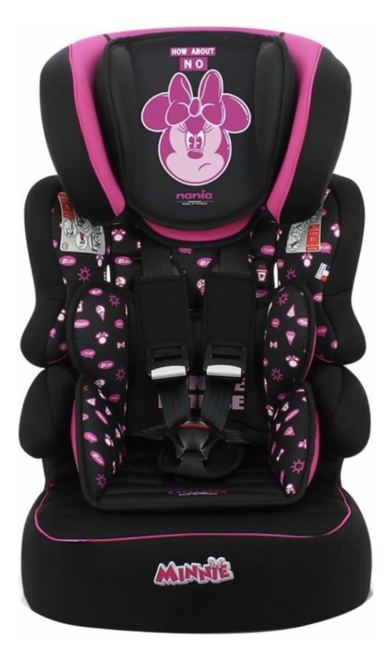 Minnie Mouse - Silla de Coche Beline SP Luxe Grupo 1-2-3 (de 9 a