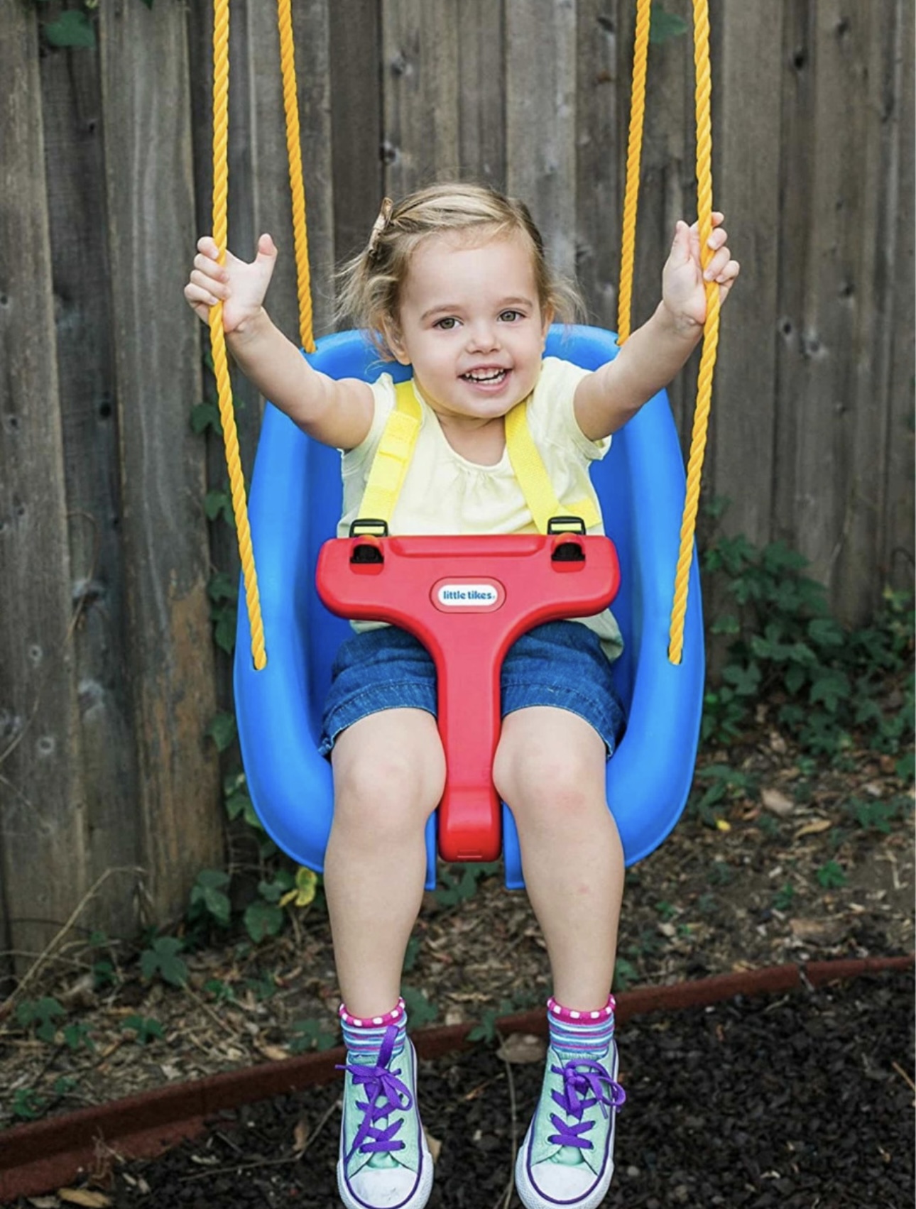 Padrísimo Columpio Little Tikes Rosa y Azul