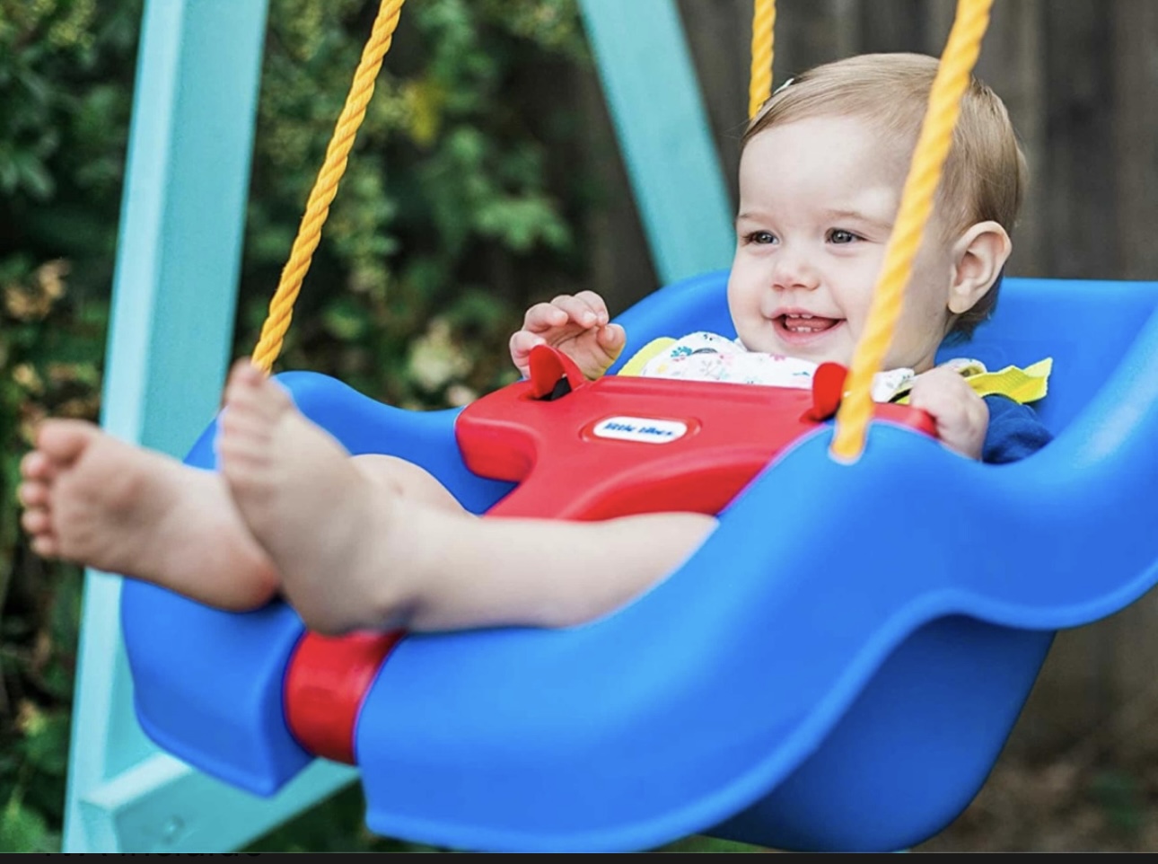 Padrísimo Columpio Little Tikes Rosa y Azul