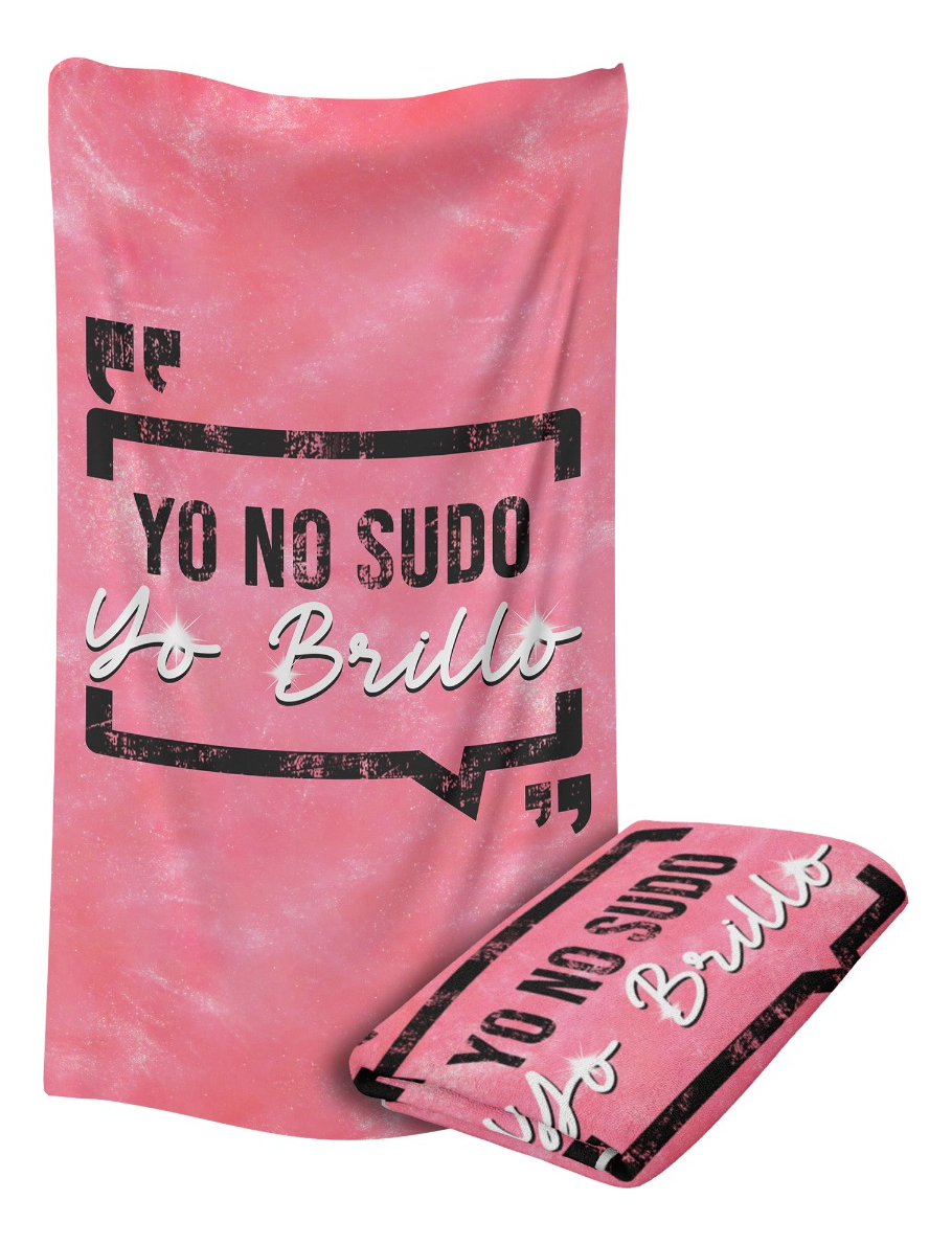 Toalla Deportiva Gym Microfibra Diseño Atleta Gimnasio Piscina