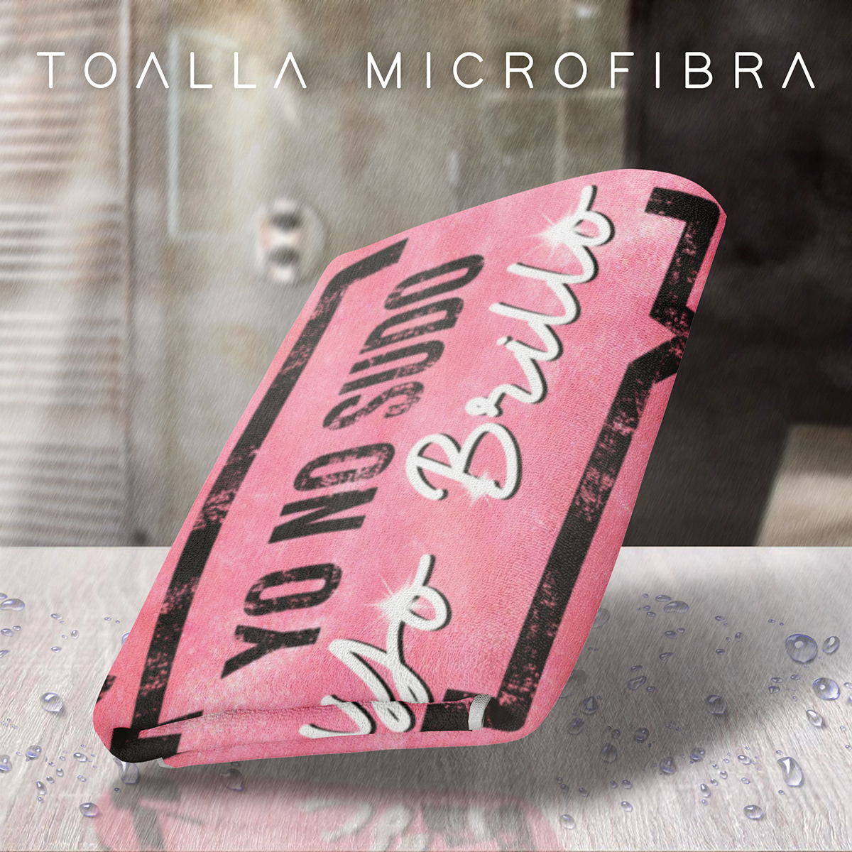 Toalla Deportiva Gym Microfibra Diseño Atleta Gimnasio Piscina