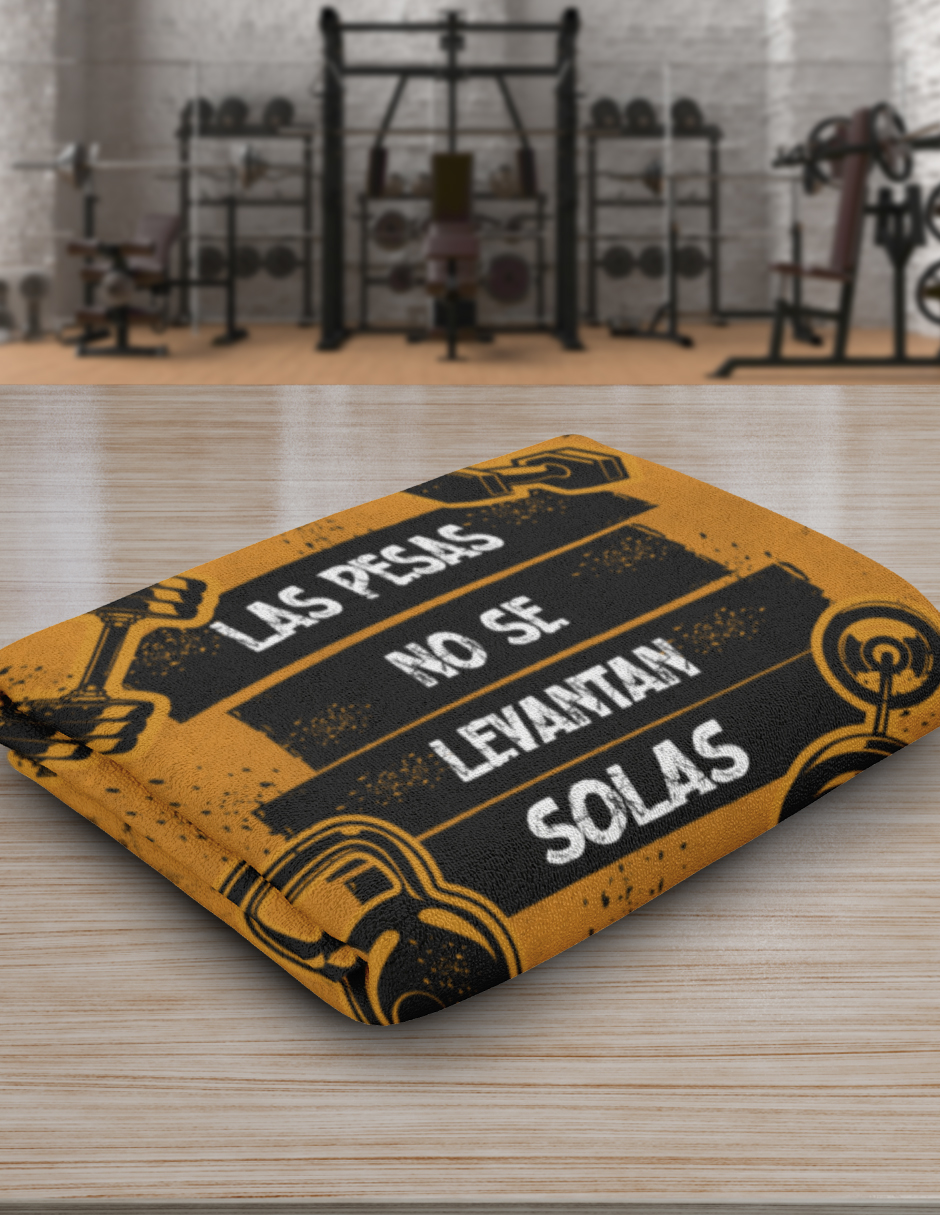 Toalla Deportiva Gym Microfibra Diseño Atleta Gimnasio Piscina