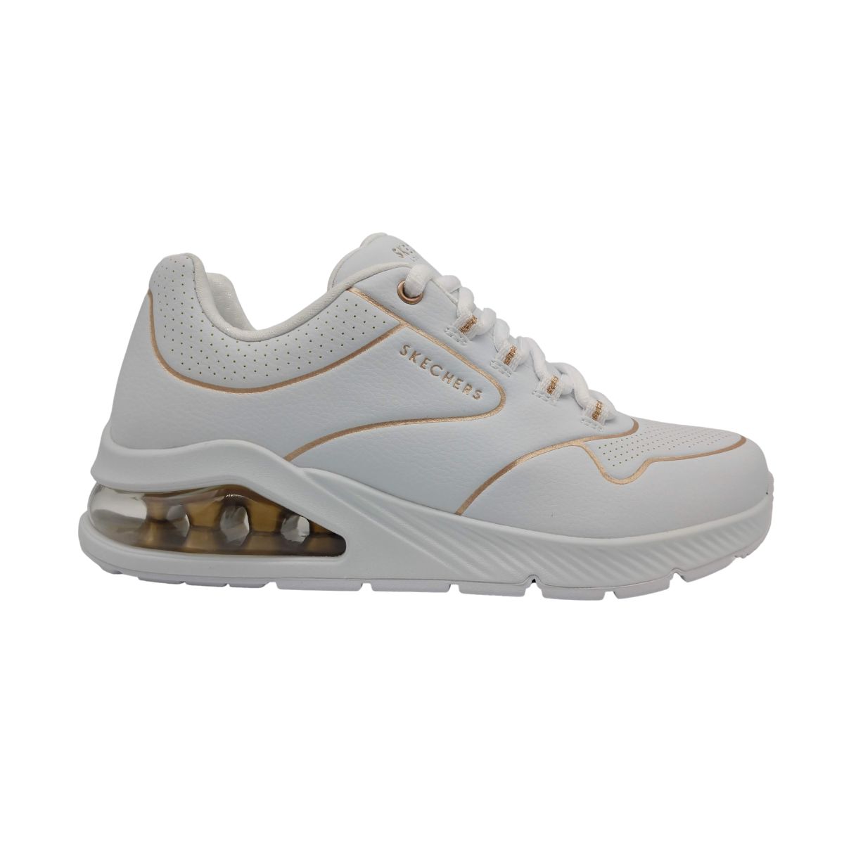 Tenis Skechers Street Uno Golden Trim Para Mujer 155637