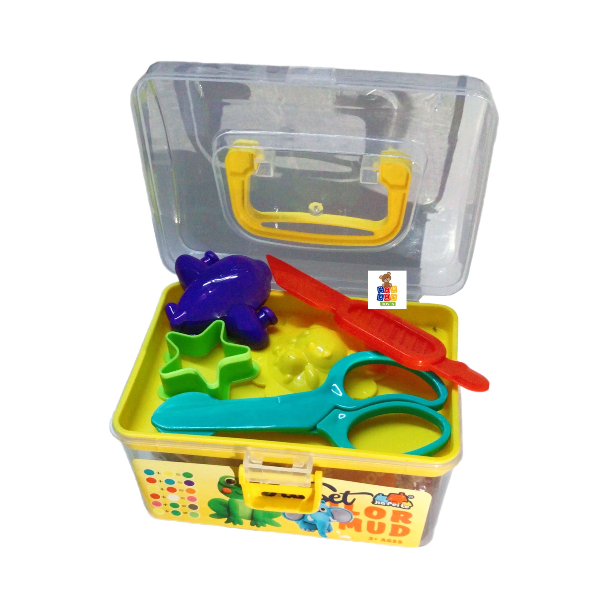 3 Set De Plastilina Multi Color Con Accesorios Didáctico