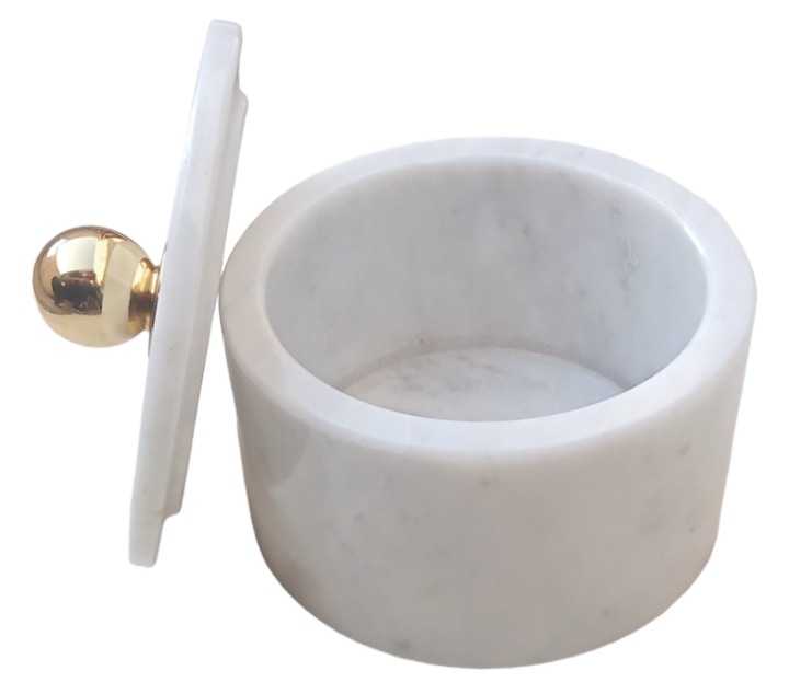 Joyero Alhajero de Mármol Blanco