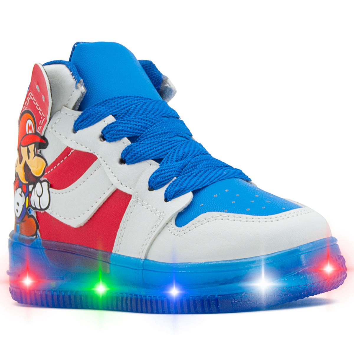 Tenis Con Luces Mario Bros Retro Gamer Yoshi Videojuegos