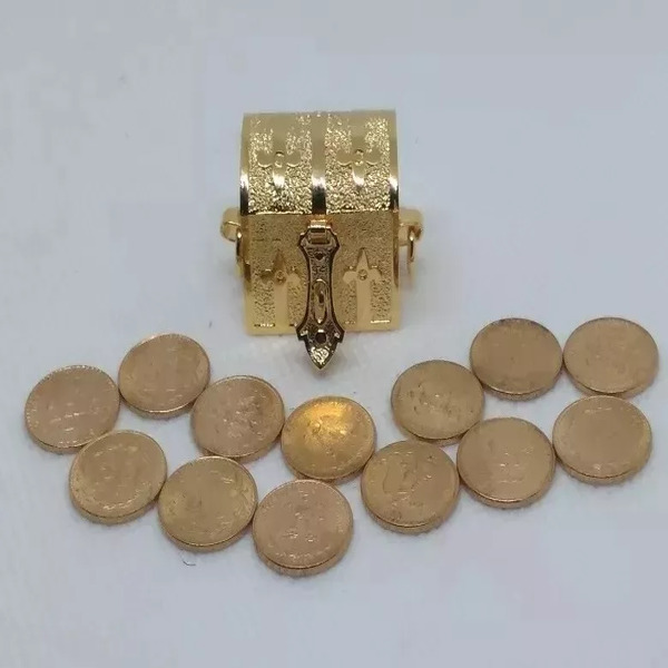 13 Monedas Arras Cofre $2 Oro Año 1945 Valor Historico