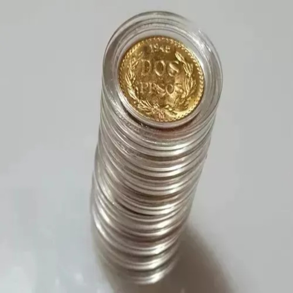 13 Monedas Arras Cofre $2 Oro Año 1945 Valor Historico