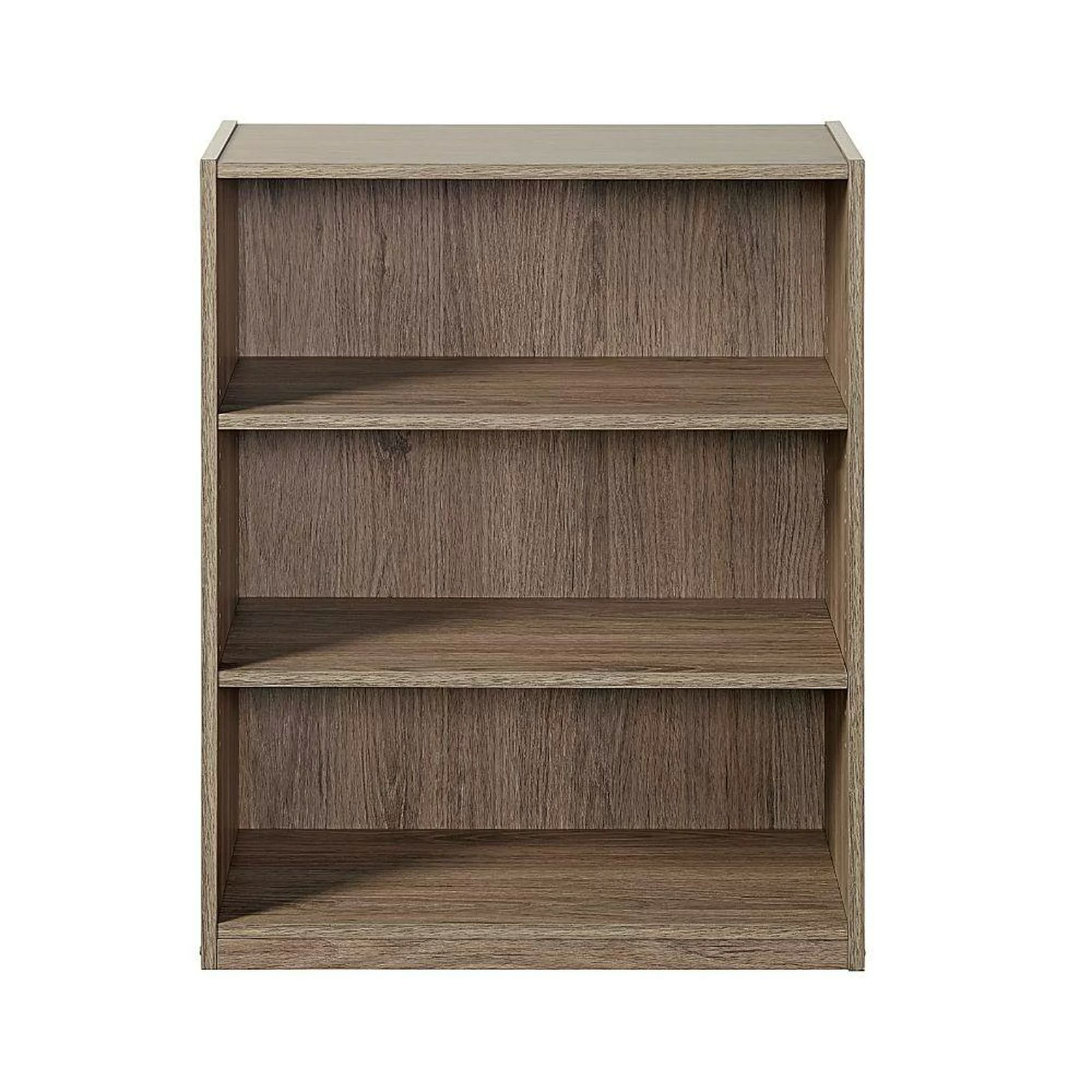 Librero 3 repisas cafe.