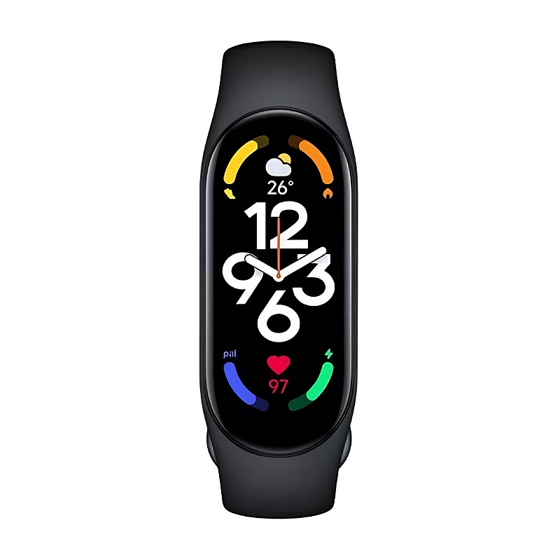Xiaomi Mi Smart Band 7 1.62" caja negra, malla  negra