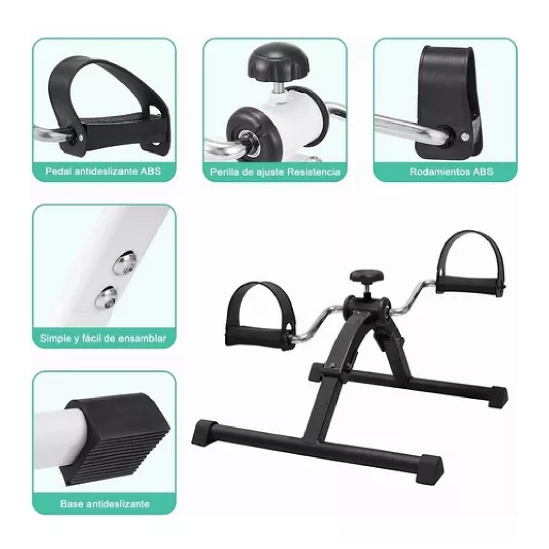 Máquina Ejercicio Fitness Pedal Plegable Paso Portátil