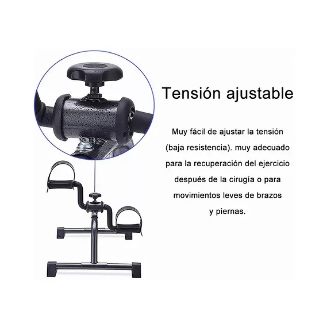 Máquina Ejercicio Fitness Pedal Plegable Paso Portátil