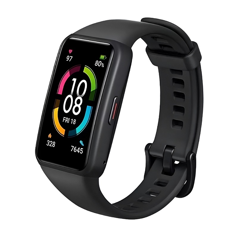 Smartwatch Honor Band 6 1.47" caja black, malla  meteorite black ARG-B39