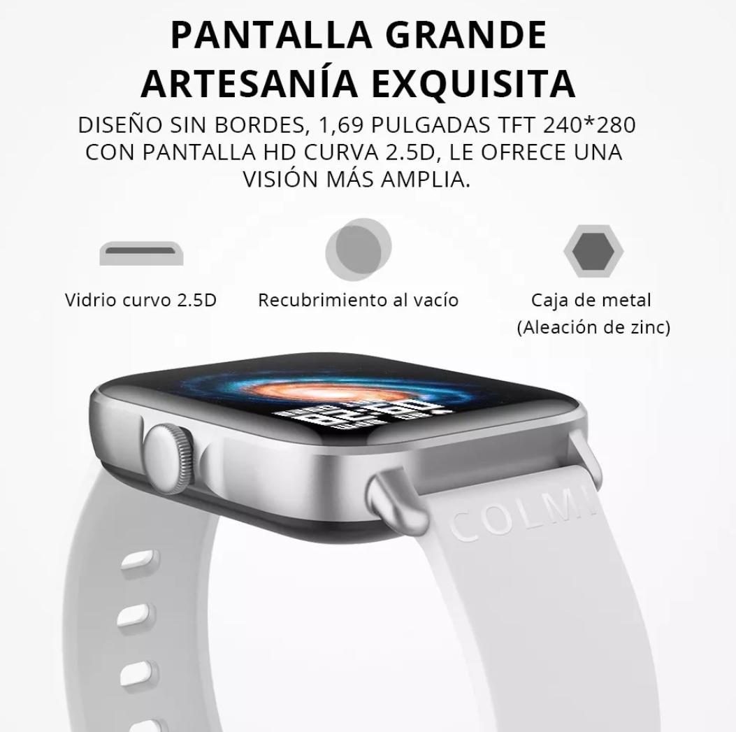 Colmi P28 plus Smartwatch Reloj Inteligente Bluetooth Llamada