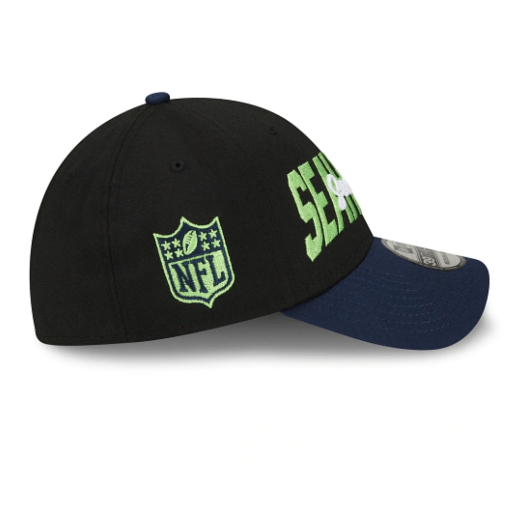 Gorra New Era Draft NFL 39Thirty Seattle Hawks Negro 60232656
