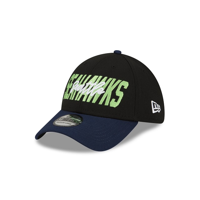 Gorra New Era Draft NFL 39Thirty Seattle Hawks Negro 60232656