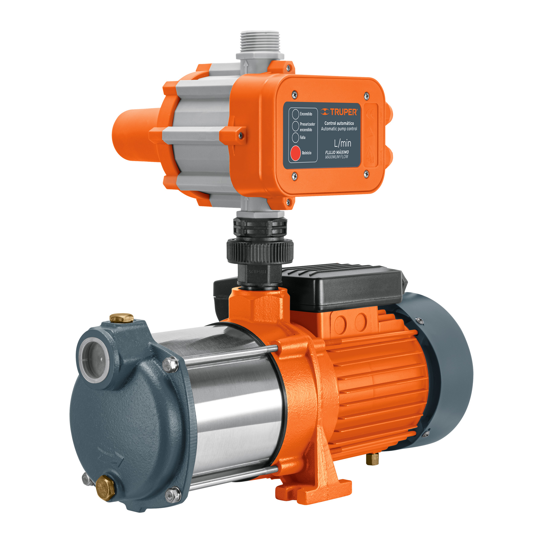 Bomba presurizadora con 3 impulsores de 1 HP 3 servicios