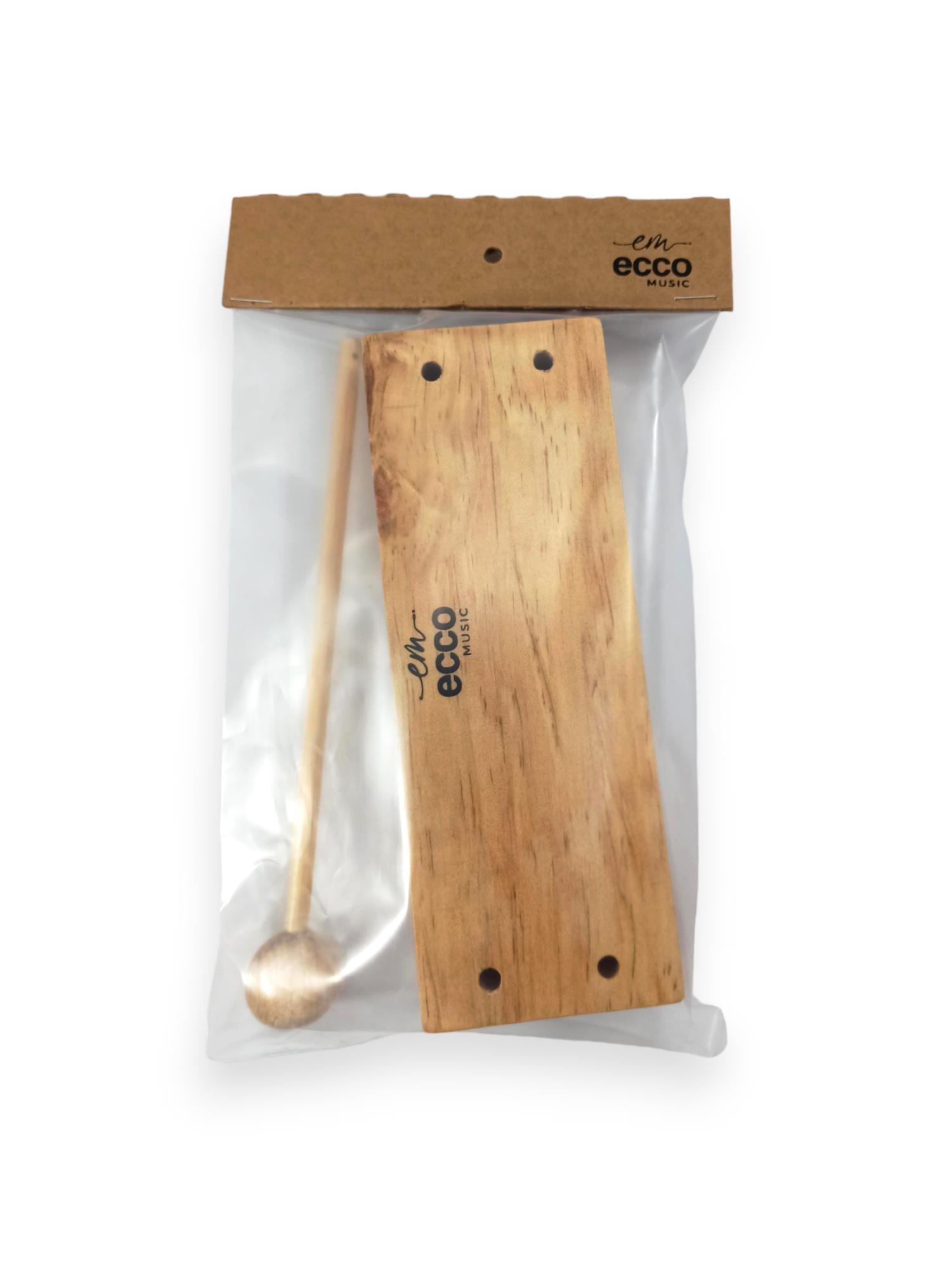 Bloque de Madera- Tono Bajo Wood Block Large