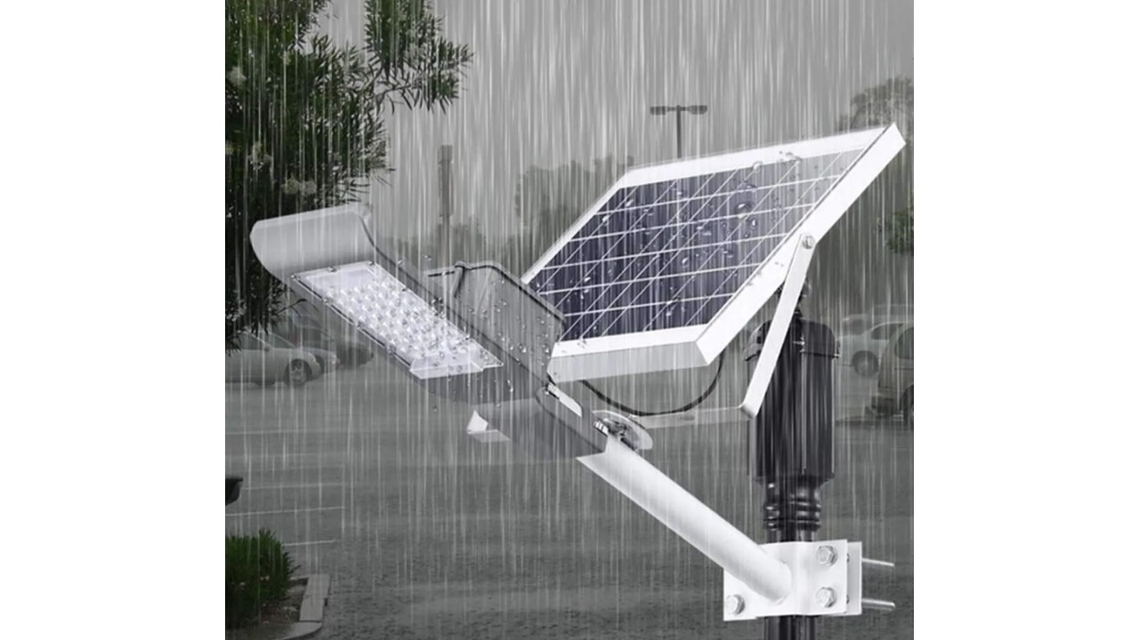 Lámpara Solar Led 40 Watts, Control Remoto