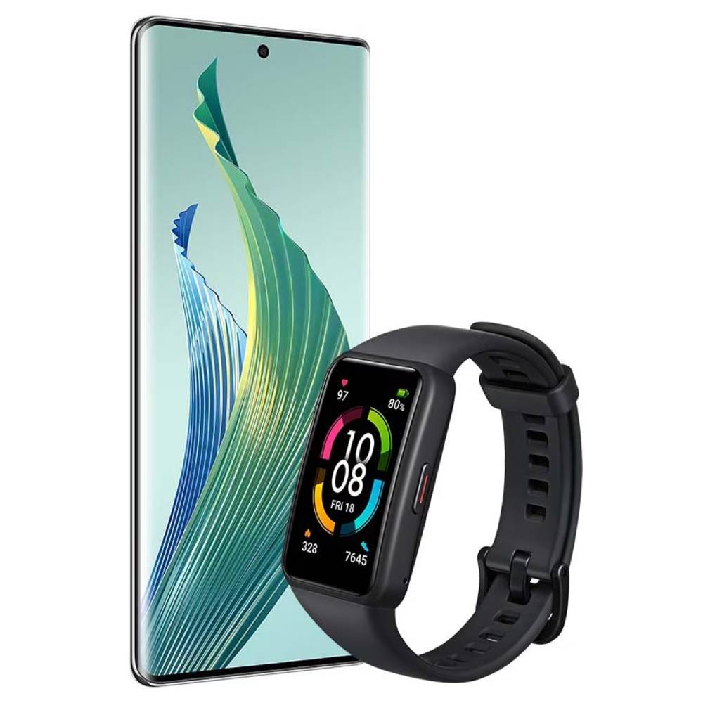 HONOR Magic 5 Lite 6/128GB Plata Telcel+ Honor Band 6