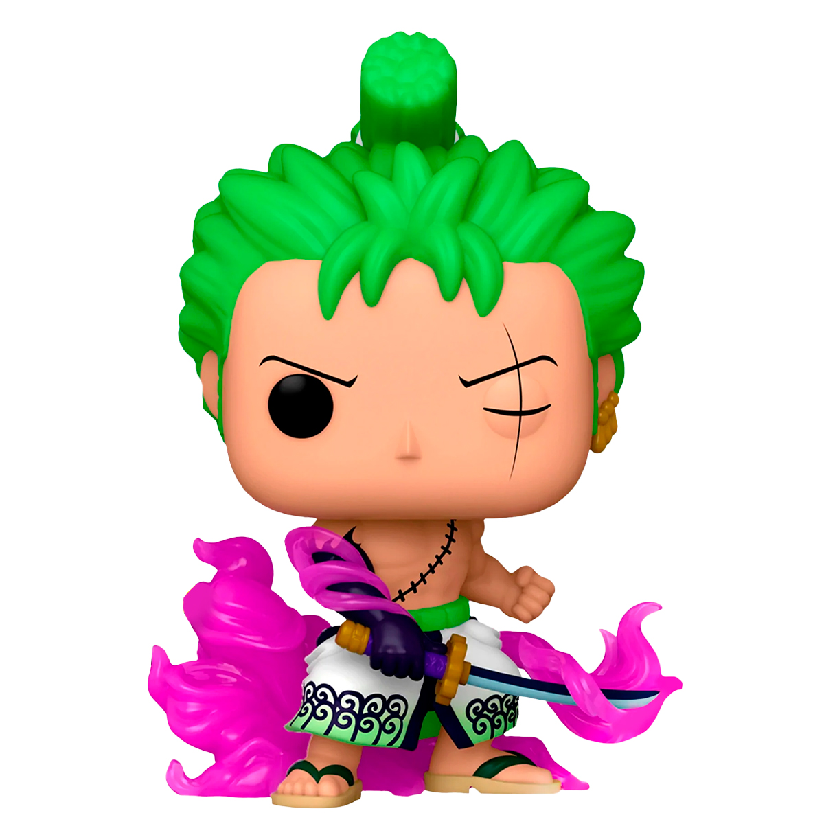 Funko Pop Zoro Enma #1288 Glow One Piece Anime Manga Figura Original