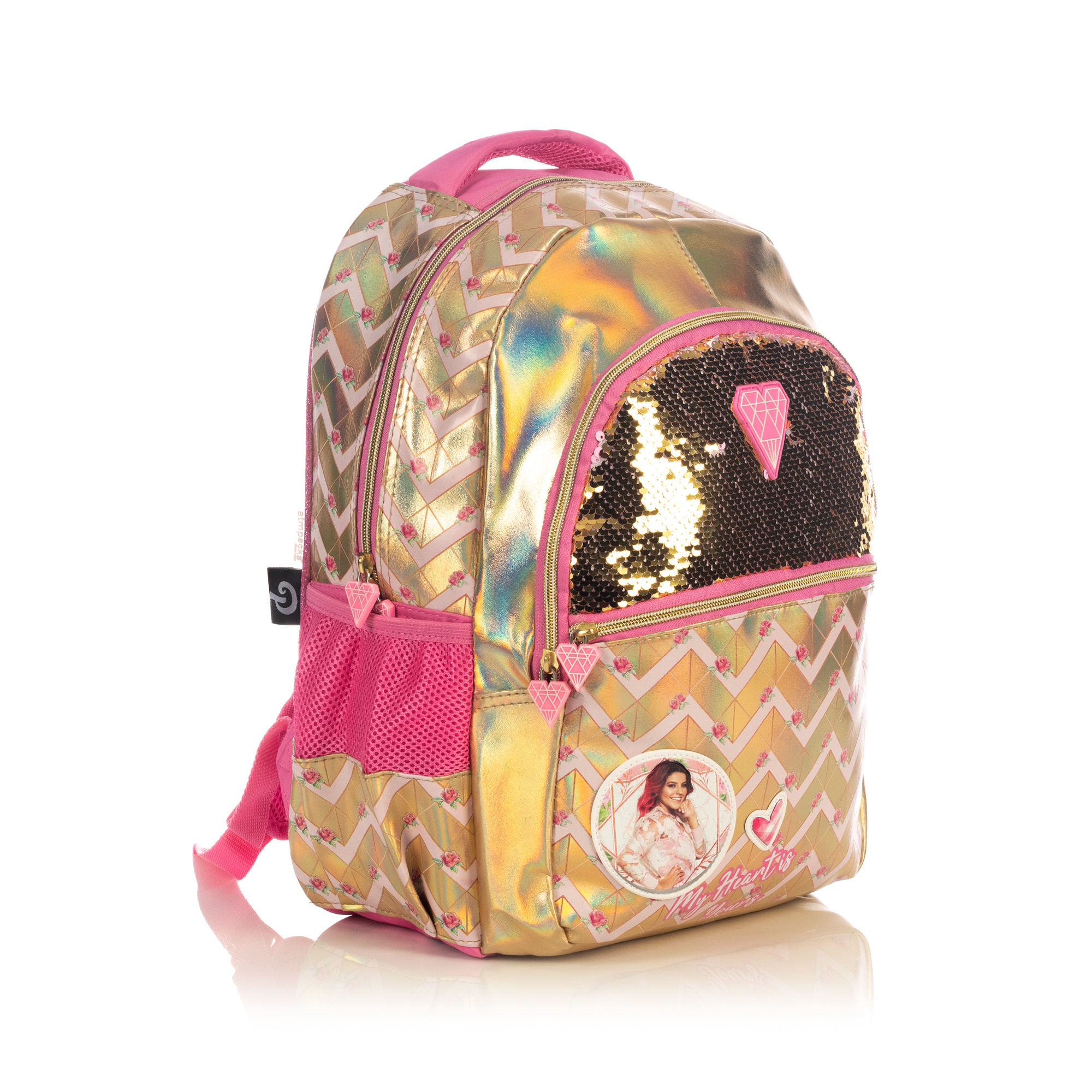 Mochila lesslie polinesia lentejuelas sale