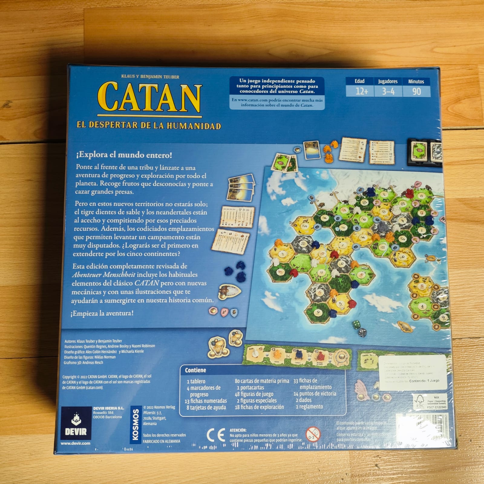 Devir Juego De Mesa Catan El Despertar De La Humanidad - Game Center