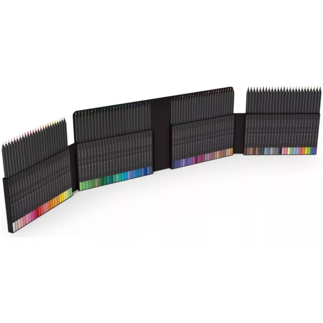 Lápices de Color Faber Castell Super Soft Redondos, Estuche expandible, 100 piezas