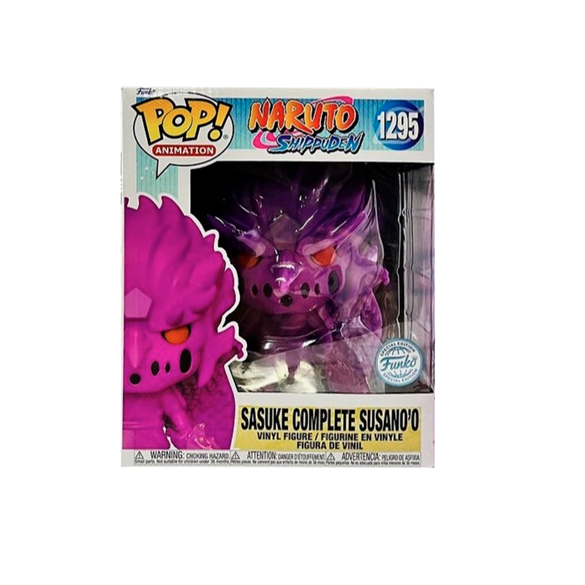 Funko Pop Sasuke Susanoo Completo #1295 Naruto Shippuden Anime Figura Original