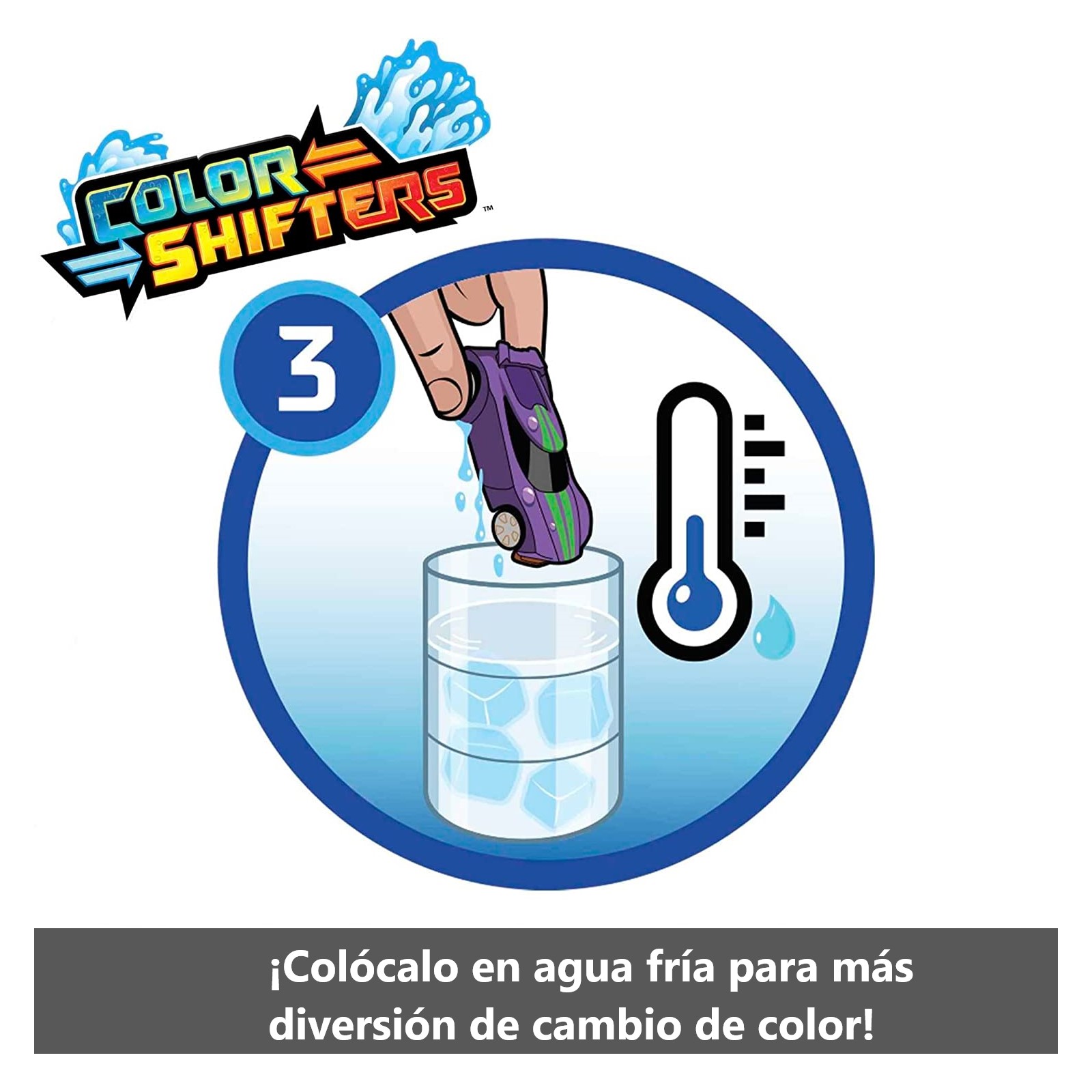 Hot Wheels Color Reveal Vehículos Cambian De Color 2 Pack