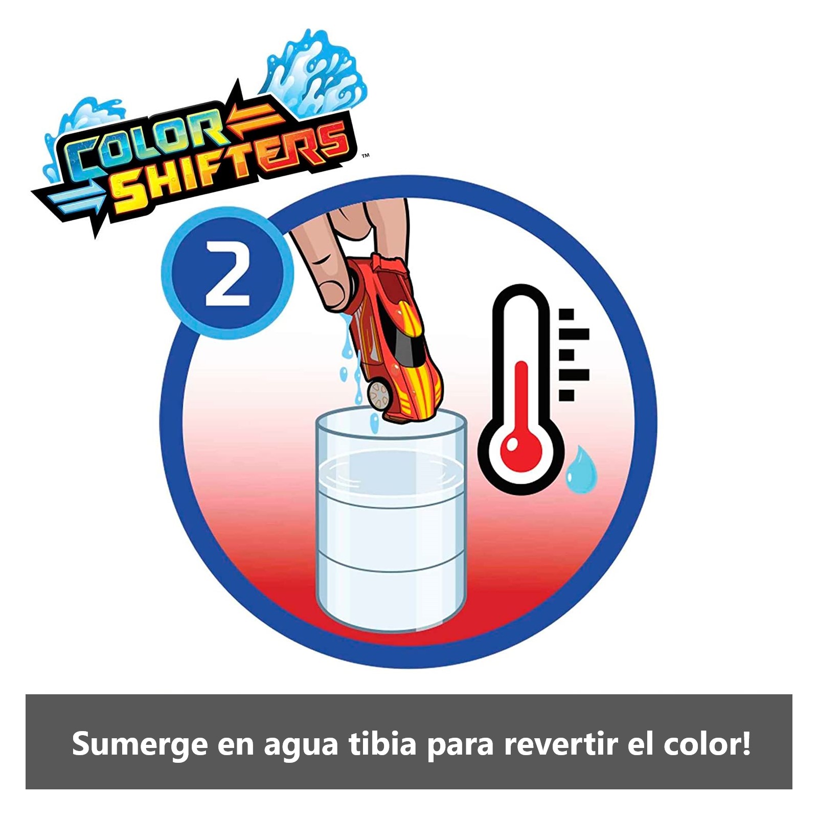 Hot Wheels Color Reveal Vehículos Cambian De Color 2 Pack