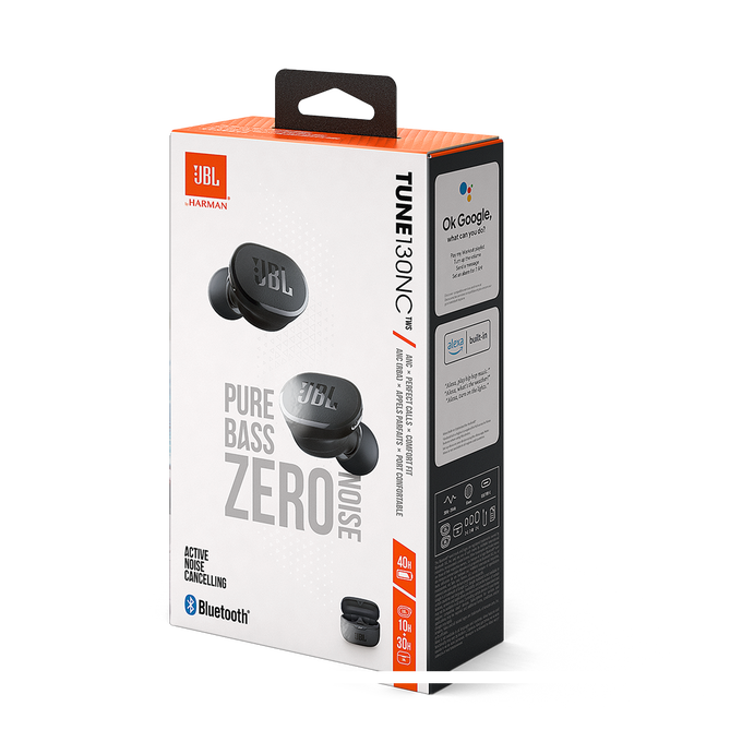 JBL Tune 130NC TWS Pure Bass-Cero ruido, Black