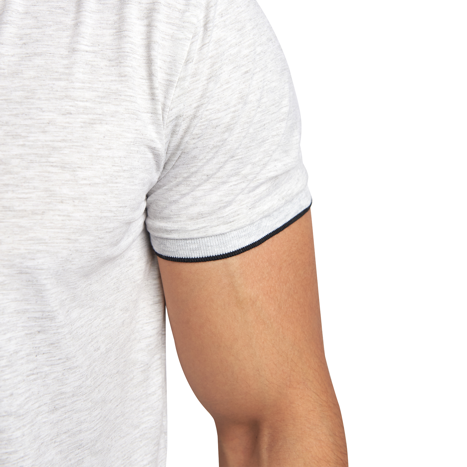 Playera Tipo Polo Para Hombre Calidad Slim Moda Casual Chili Beans Color Gris 