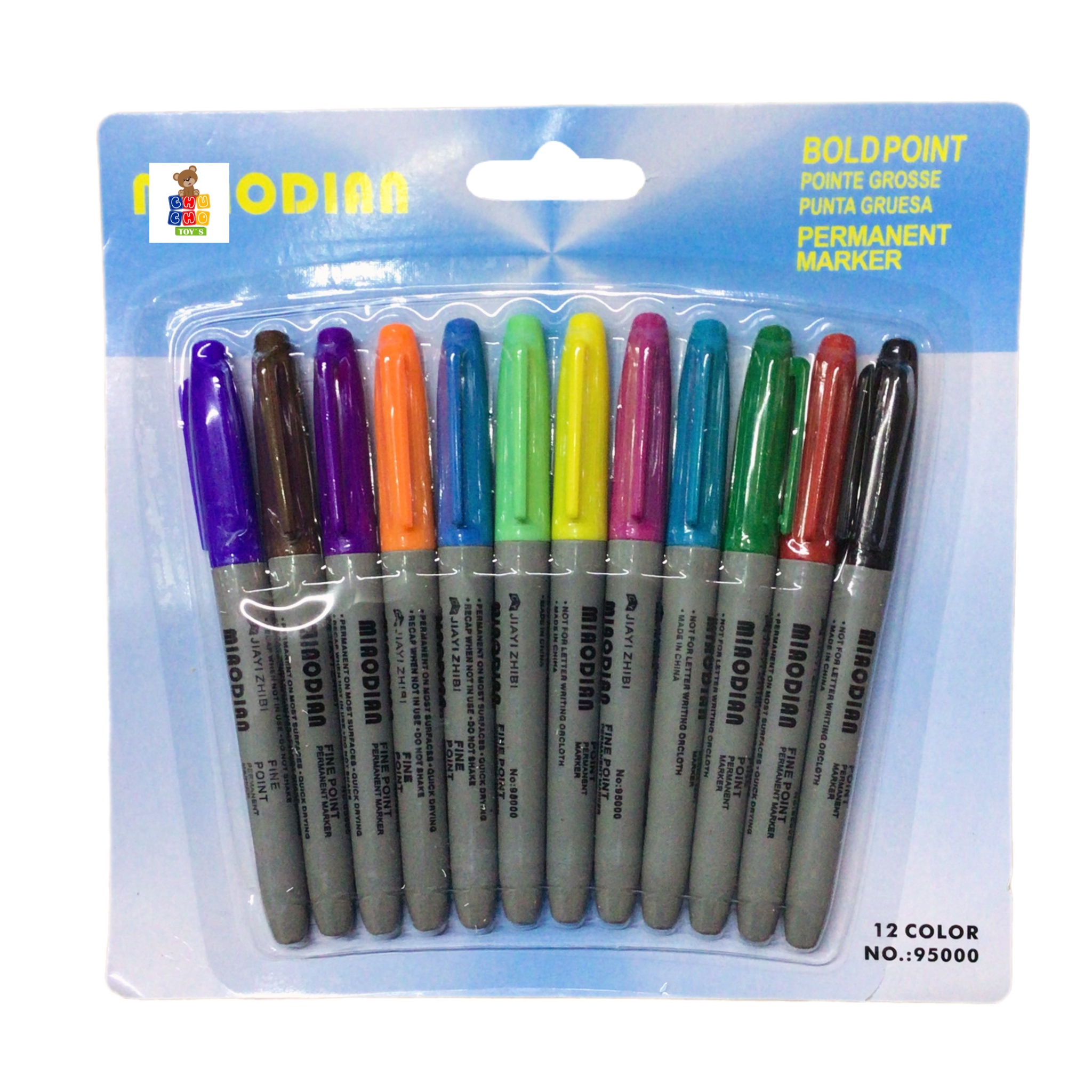 36 Plumón Marcador Permanente Calidad Escolar 