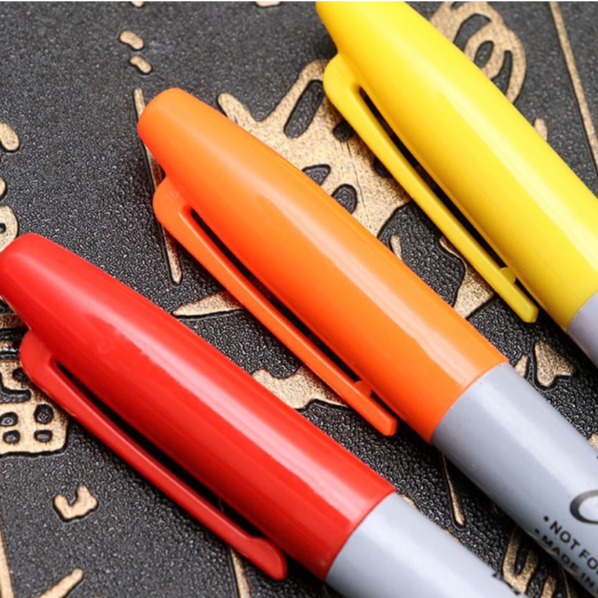 36 Plumón Marcador Permanente Calidad Escolar 